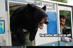 Rage Bear Thinks Not of Your Feelings.