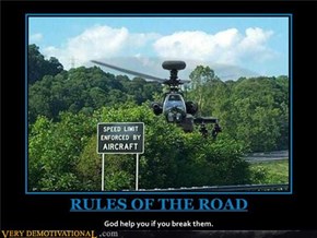 Rules of the road.