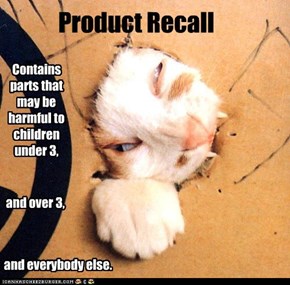 Contains parts that may be harmful to children under 3,