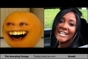 The Annoying Orange Totally Looks Like Snooki