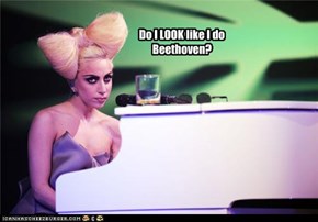 Do I LOOK like I do Beethoven?