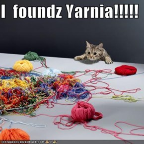 I  foundz Yarnia!!!!!