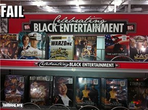Black Entertainment Display