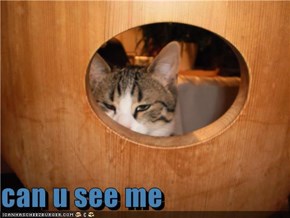 can u see me
