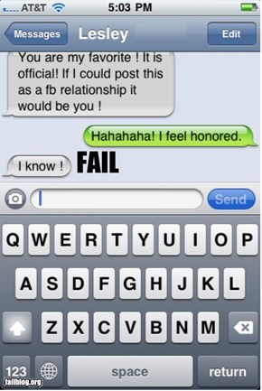 Humility Fail