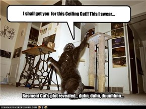 I shall get you  for this Ceiling Cat!! This I swear...
