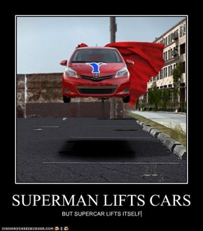 SUPERMAN LIFTS CARS