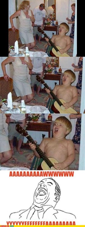 BOWL CUT GUITAR SOLO: AWW YEA