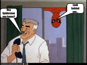 Hey Spiderman you home?