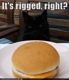 It's rigged, right?