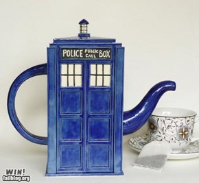 TARDIS Tea WIN
