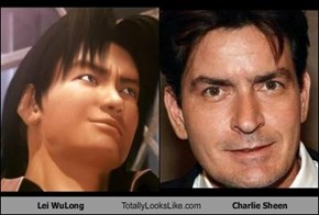 Lei WuLong Totally Looks Like Charlie Sheen