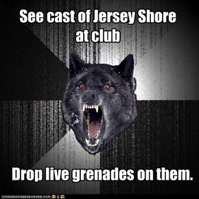 Insanity Wolf: Gym. Tan. Live Grenades