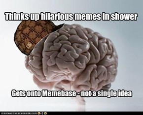 Thinks up hilarious memes in shower
