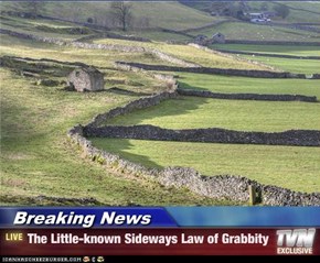 Breaking News - The Little-known Sideways Law of Grabbity