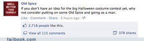 Old Spice's Halloween Costume Suggestion