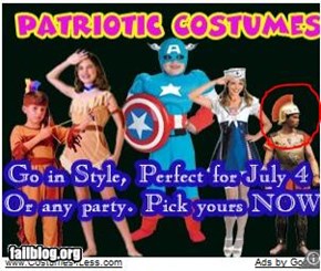 Patriotic Costume Fail