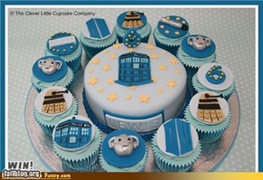 Doctor Who Cake WIN!