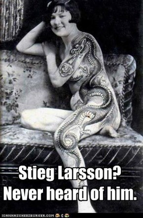 The Original "Girl With A Dragon Tattoo"