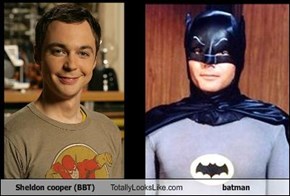 Sheldon cooper (BBT) Totally Looks Like batman
