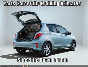 Yaris, Forcefully Evolving Primates