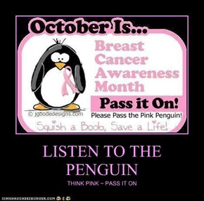 LISTEN TO THE PENGUIN