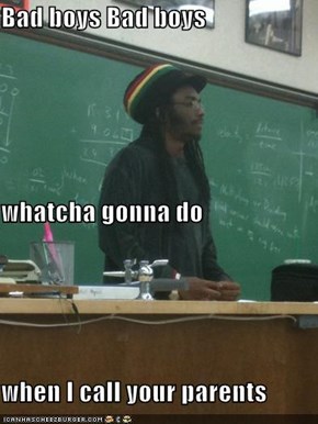 Rasta Prof: You Go To School and Learn the Golden Rule