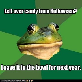 Left over candy from Holloween?