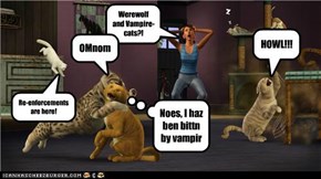 Werewolf and Vampire- cats?!