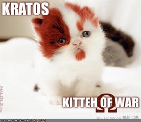 KITTEH OF WAR!!!