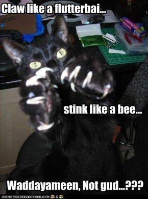 Bees don't stink, do they..?