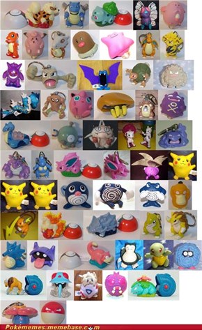 1999 Burger King Pokémon Toys
