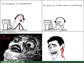 Headphones, Y U Ruin My Hearing?!
