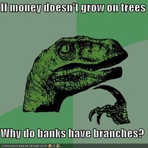 Philosoraptor Shops at the Dollar Tree