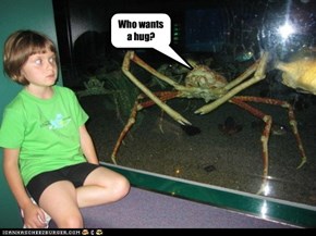 No kids like grabby crabs