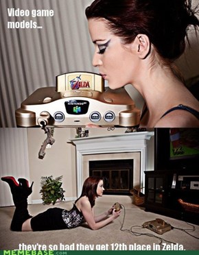 Video Game Models Think Zelda Is a Pretty Cool Guy