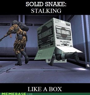 Valve Stole the Orange Box from Metal Gear!