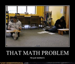 THAT MATH PROBLEM