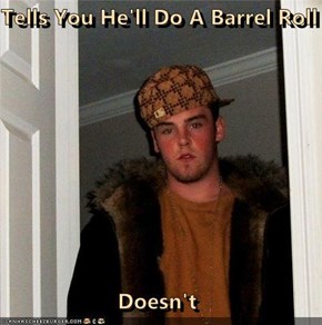 Tells You He'll Do A Barrel Roll  Doesn't