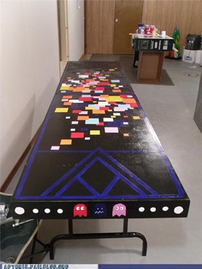Beer Pac-Pong Table