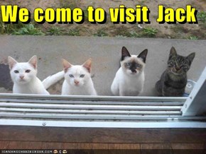 We come to visit  Jack