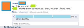 Jesus, AKA fashion consultant