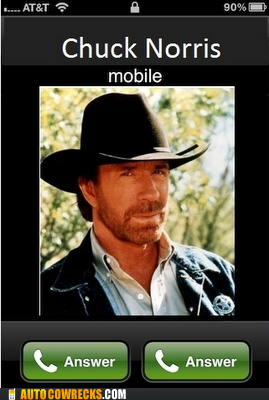 Chuck Norris Won't Be Denied