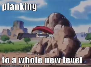 planking  to a whole new level