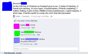 The 12 Days of Facebook
