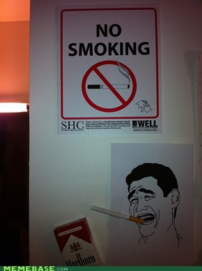 MAYBE Smoking...