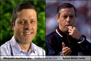 Wikipedia donations guy Totally Looks Like Arturo Brizio Carter