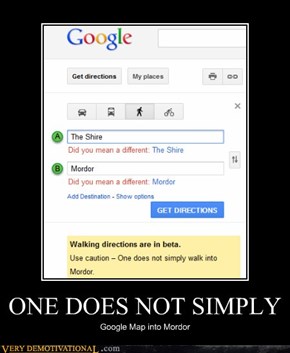 ONE DOES NOT SIMPLY
