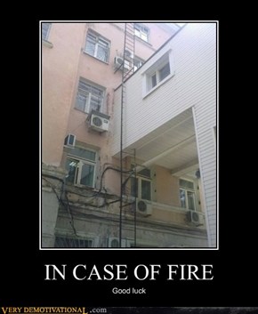 IN CASE OF FIRE