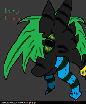 Merry Christmas from Alia the Night Fury